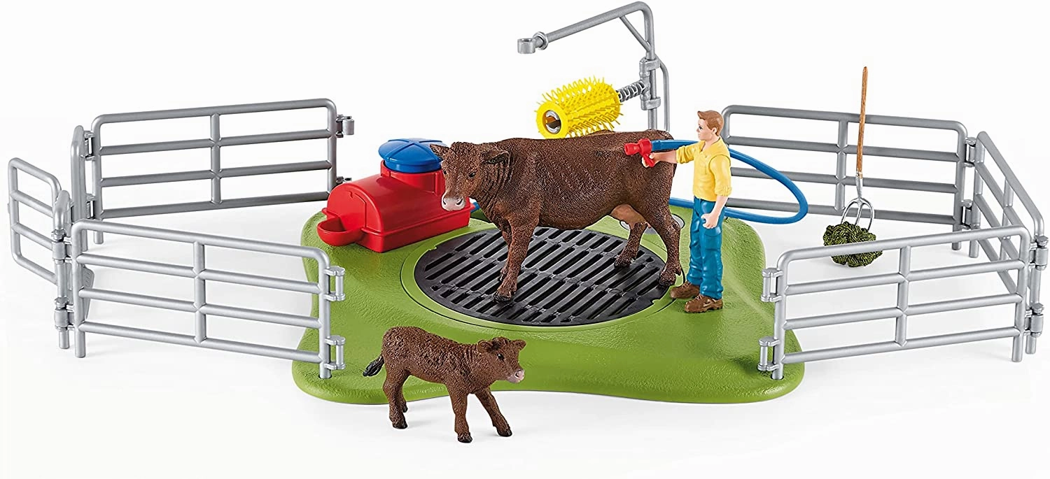 Schleich Toys Schleich Happy Cow Wash