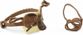 Schleich Toys SCHLEICH Horse Club - Sarah & Mystery Horse Saddle & Bridle Playset (42492)