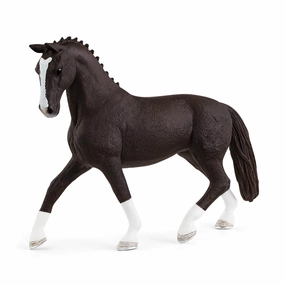 Schleich Toys Schleich Horse Club Black Hannoverian Mare Animal Figure (13927)