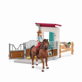 Schleich Toys Schleich Horse Club Horse Box with Hannah & Cayenne Set