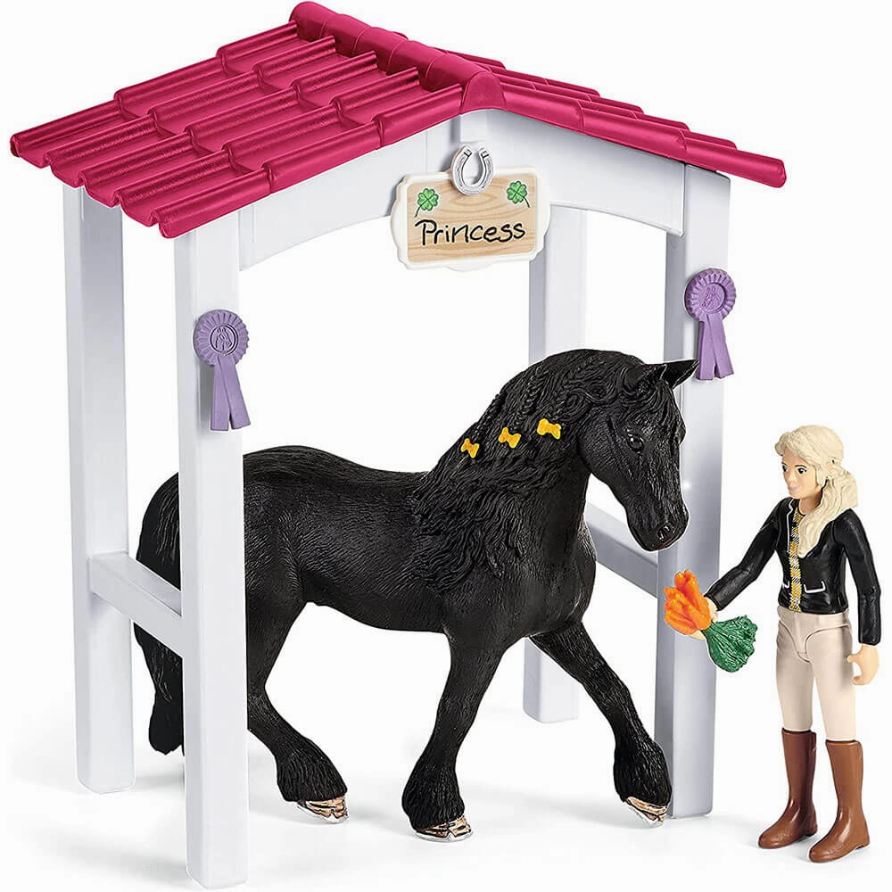Schleich Toys Schleich Horse Club Horse Box with Horse Club Tori & Princess Playset