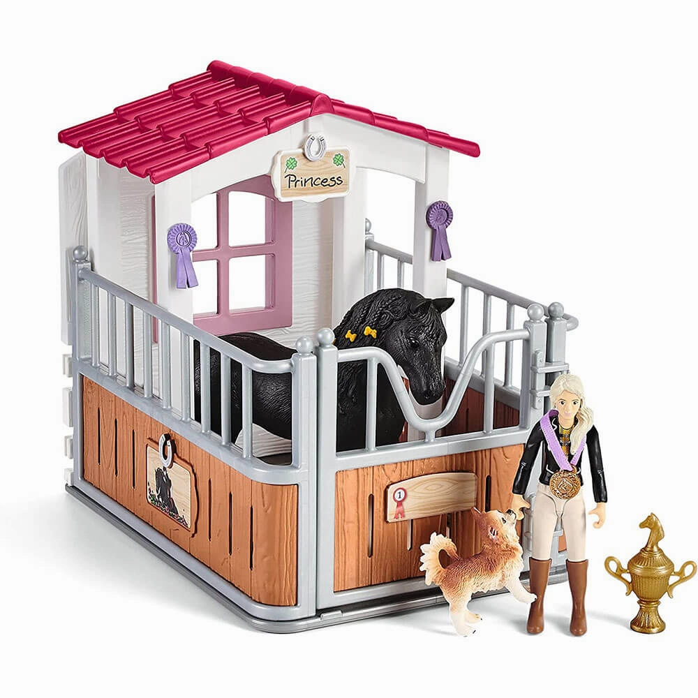 Schleich Toys Schleich Horse Club Horse Box with Horse Club Tori & Princess Playset