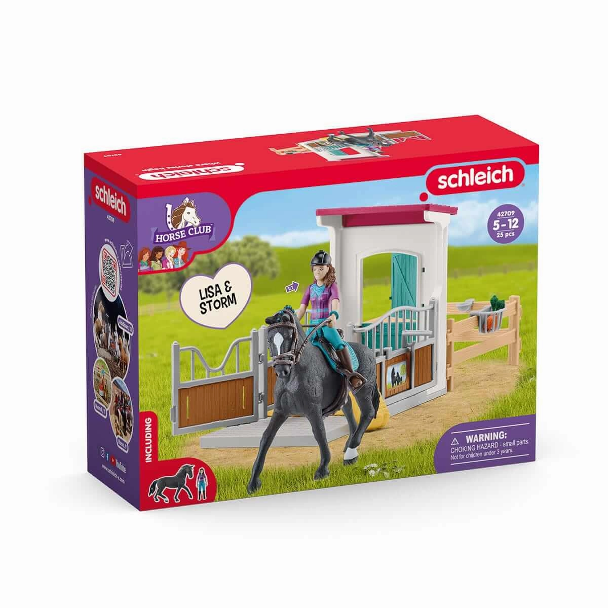Schleich Toys Schleich Horse Club Horse Box with Lisa & Storm Set