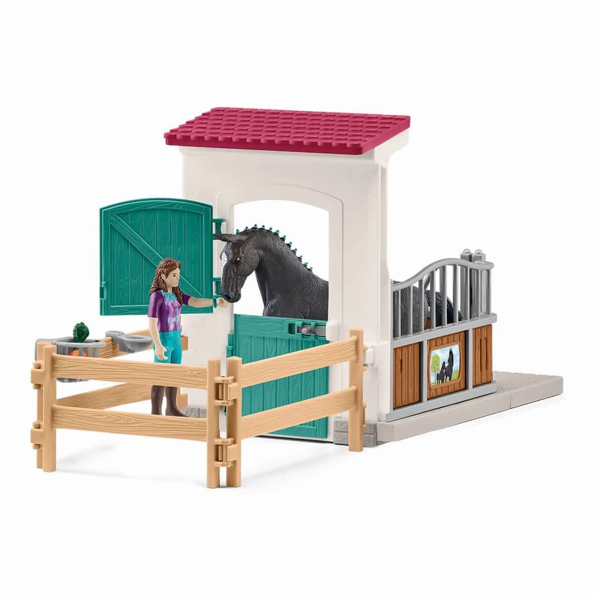 Schleich Toys Schleich Horse Club Horse Box with Lisa & Storm Set
