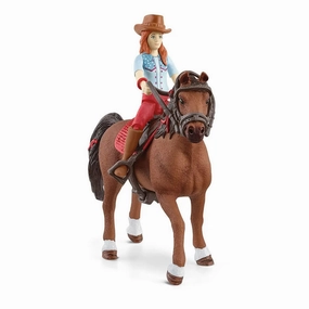 Schleich Toys Schleich Horse Club Horse Club Hannah & Cayenne Playset