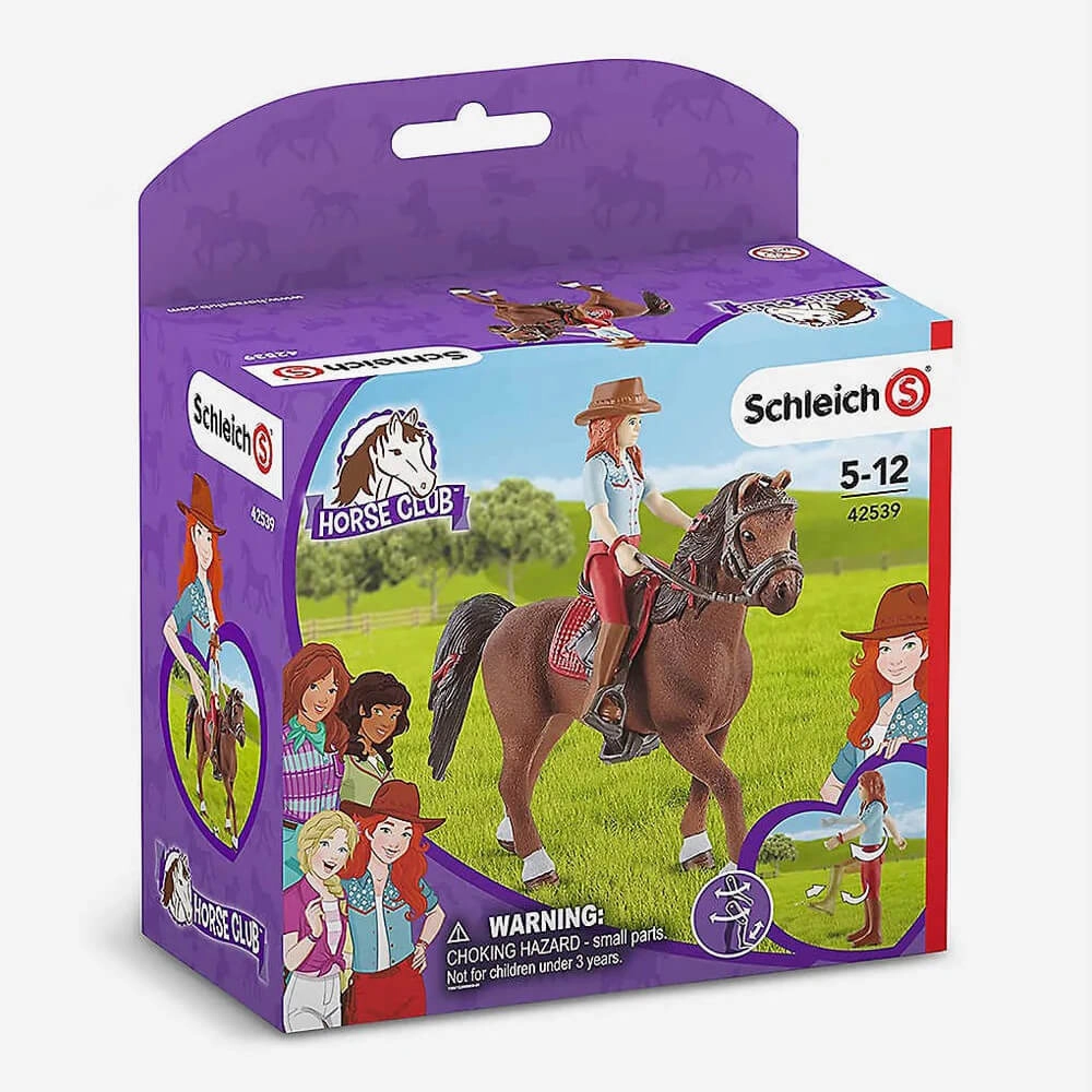 Schleich Toys Schleich Horse Club Horse Club Hannah & Cayenne Playset