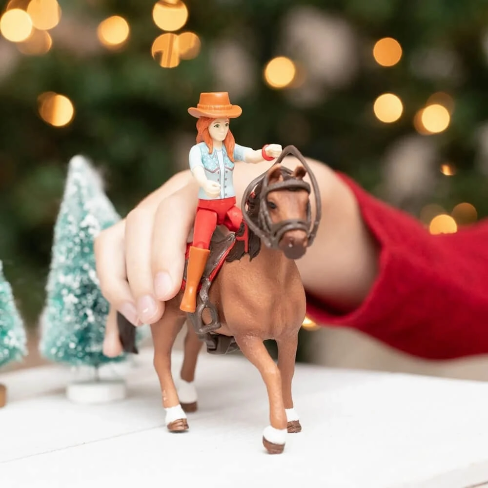 Schleich Toys Schleich Horse Club Horse Club Hannah & Cayenne Playset