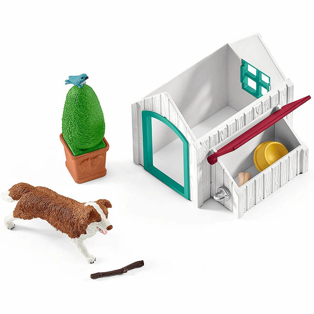 Schleich Toys Schleich Horse Club Horse Club HannahS Guest Horses with Ruby The Dog Playset