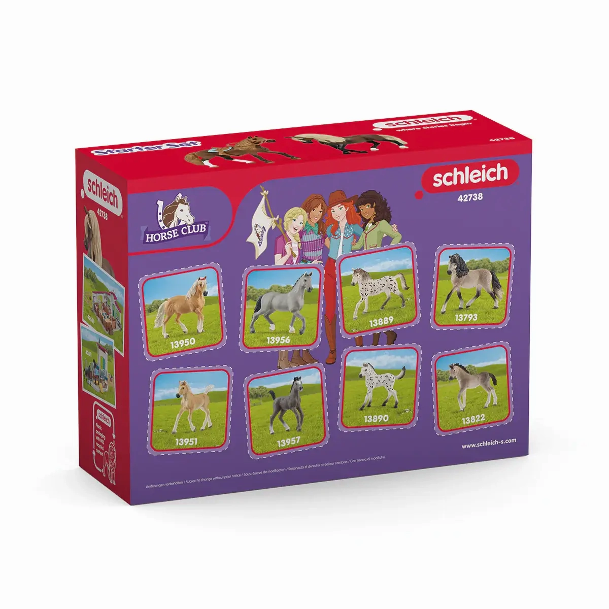 Schleich Toys Schleich Horse Club Paso Peruano Starter Set (42738)