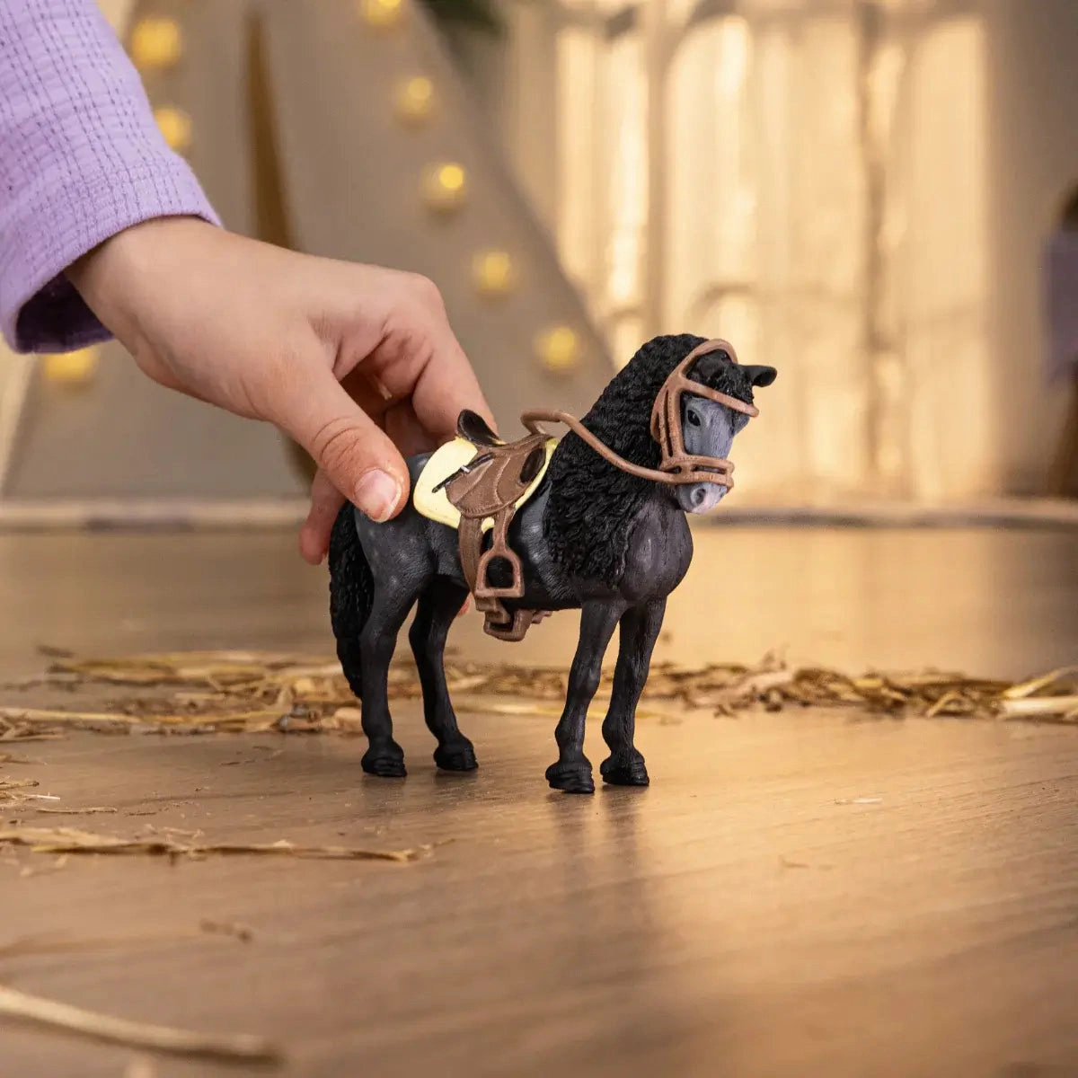 Schleich Toys Schleich Horse Club Pura Raza Espaola Mare with Saddle and Bridle