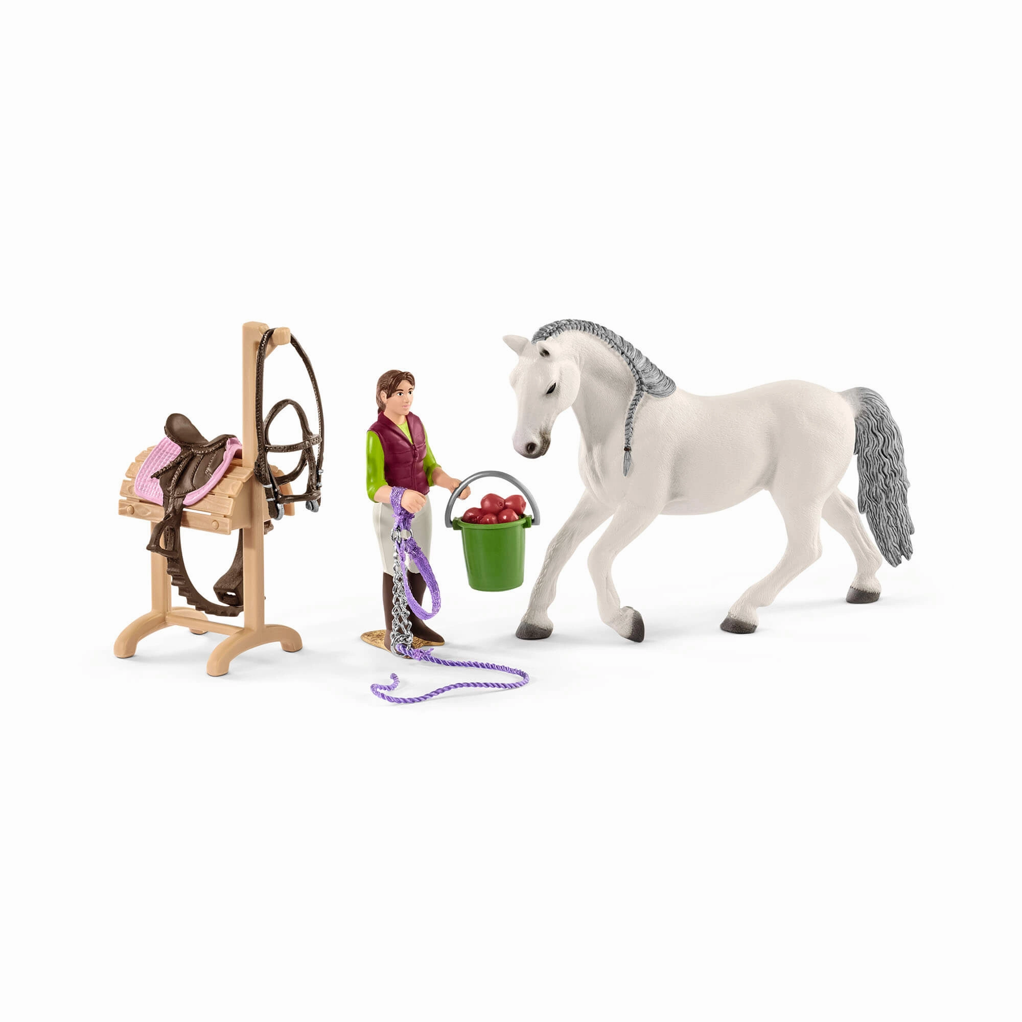 Schleich Toys Schleich Horse Club Riding School With Riders And Horses Play Set