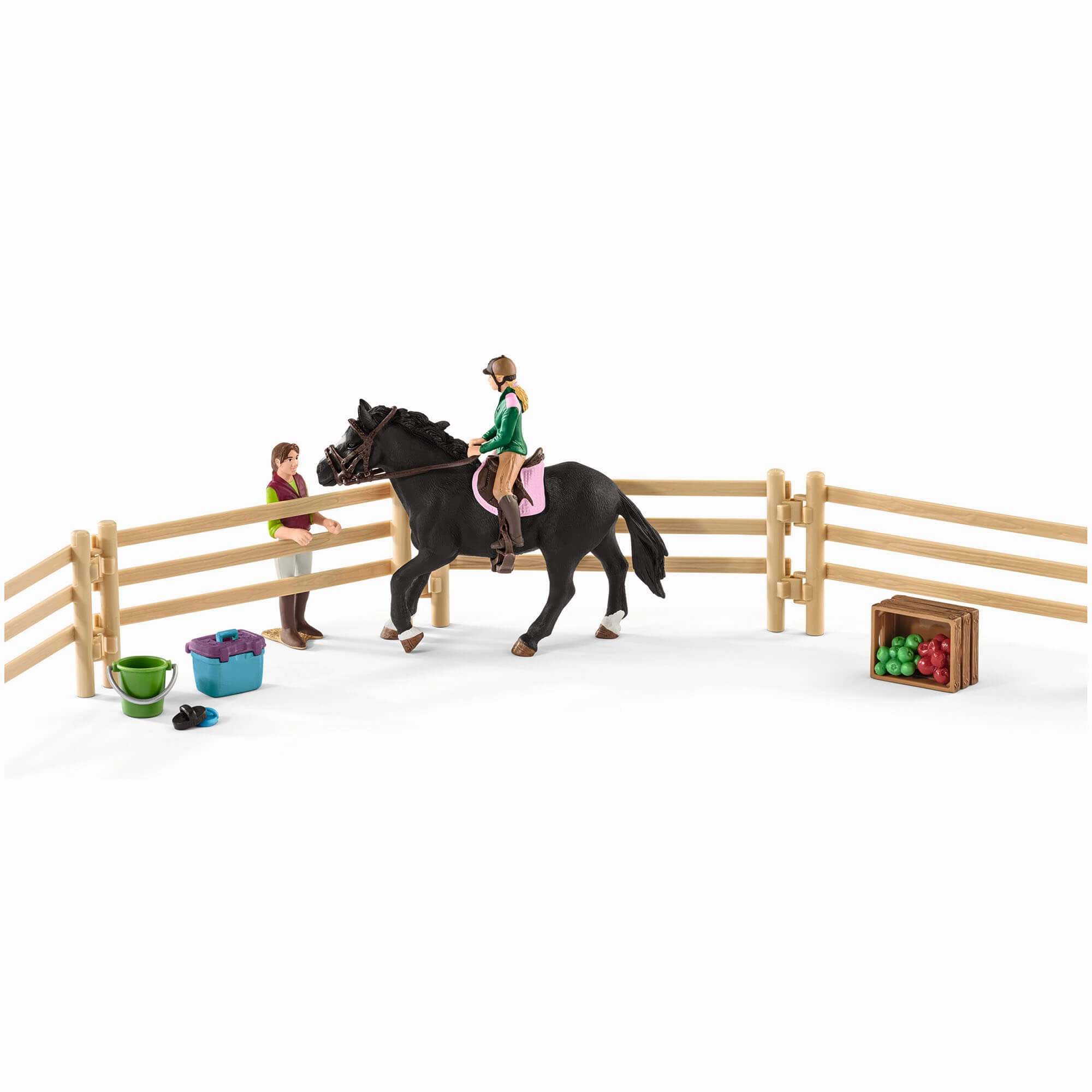 Schleich Toys Schleich Horse Club Riding School With Riders And Horses Play Set