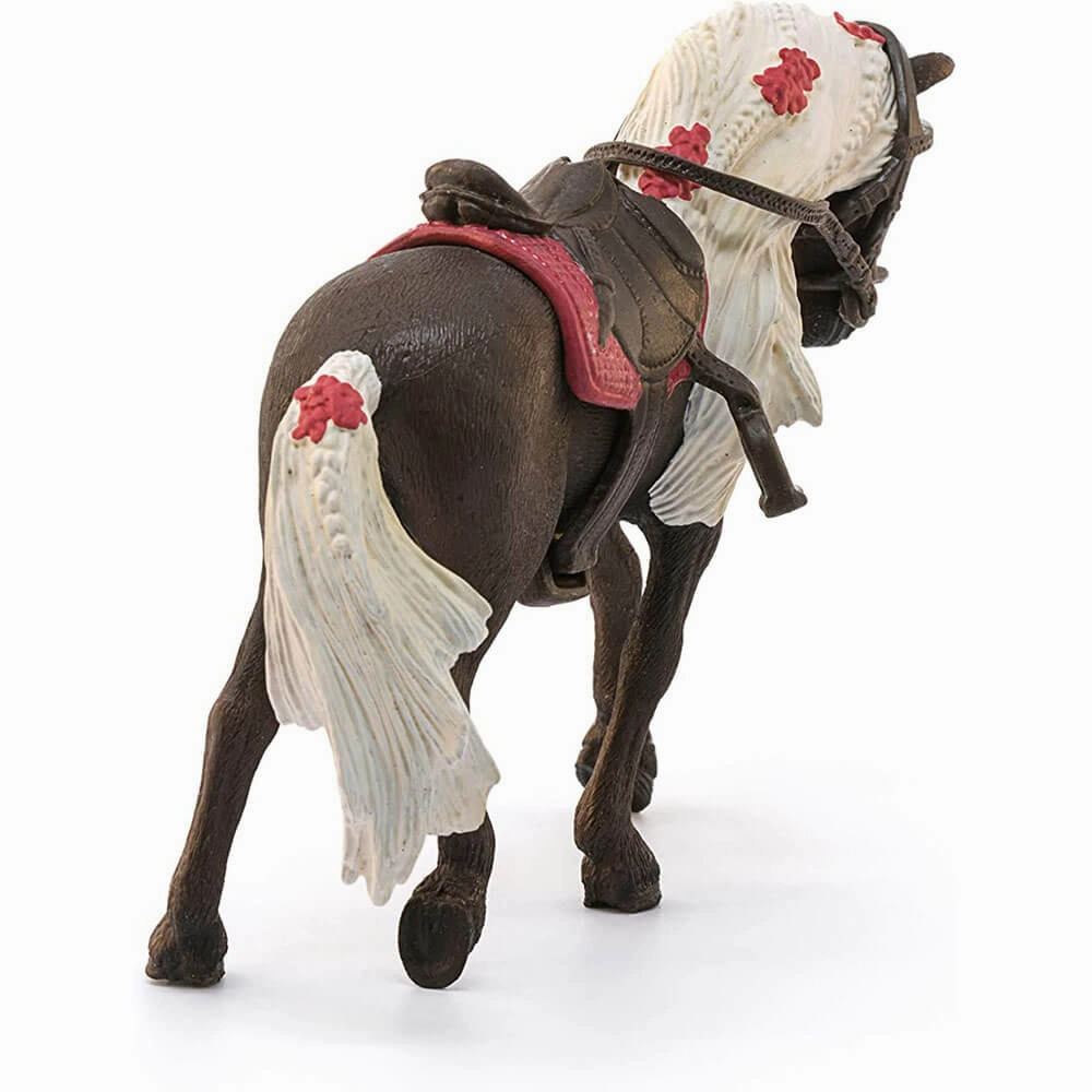 Schleich Toys Schleich Horse Club Rocky Mountain Horse Mare Horse Show Playset