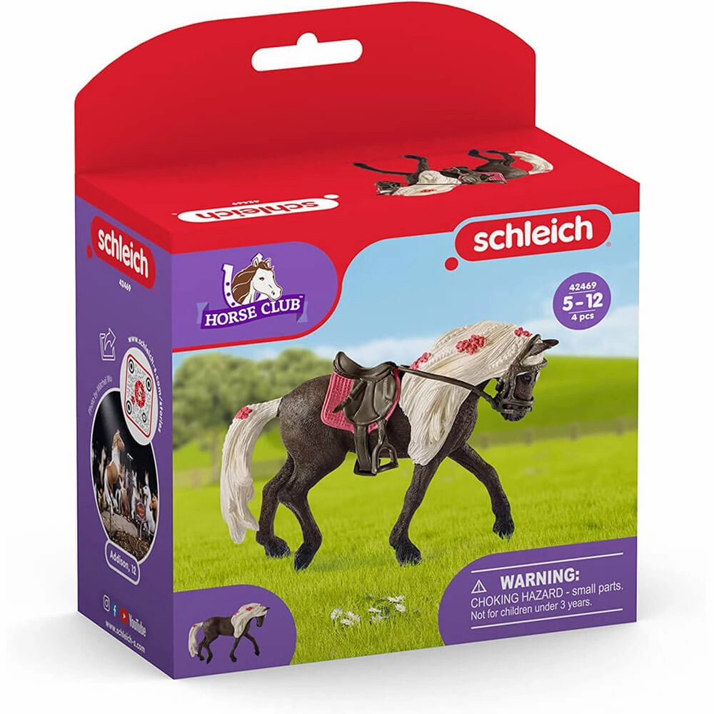 Schleich Toys Schleich Horse Club Rocky Mountain Horse Mare Horse Show Playset