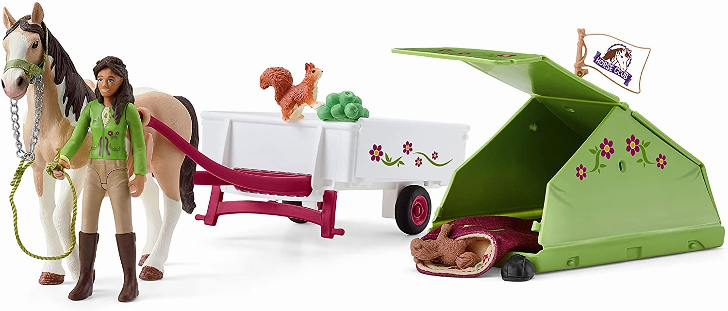 Schleich Toys Schleich Horse Club Sarah's Camping Adventure