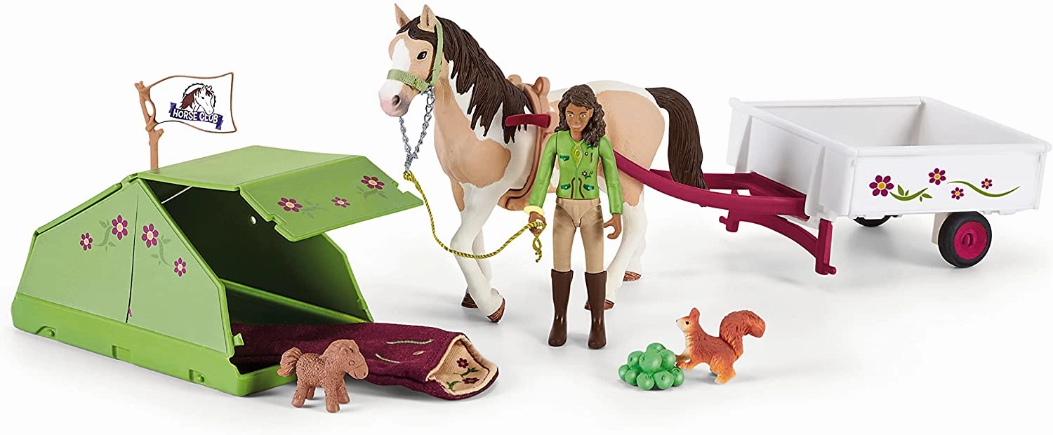 Schleich Toys Schleich Horse Club Sarah's Camping Adventure