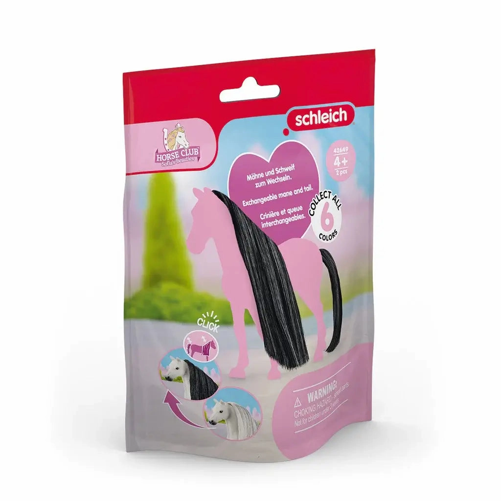 Schleich Toys Schleich Horse Club Sofia's Beauties Hair Beauty Horses Black Accessories