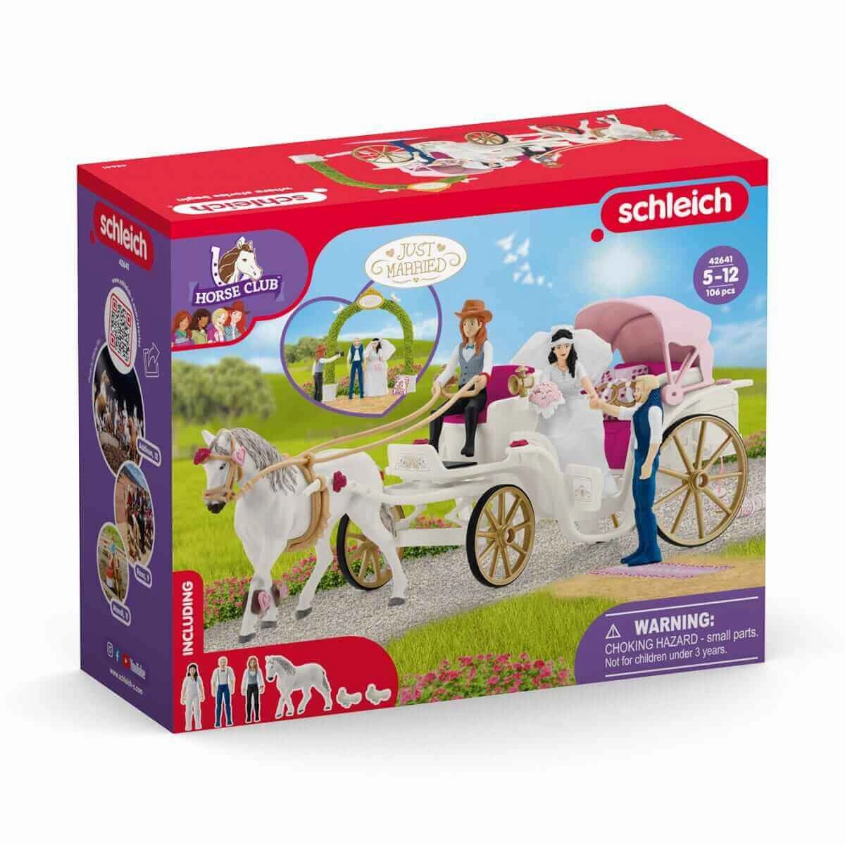 Schleich Toys Schleich Horse Club Wedding Carriage Set