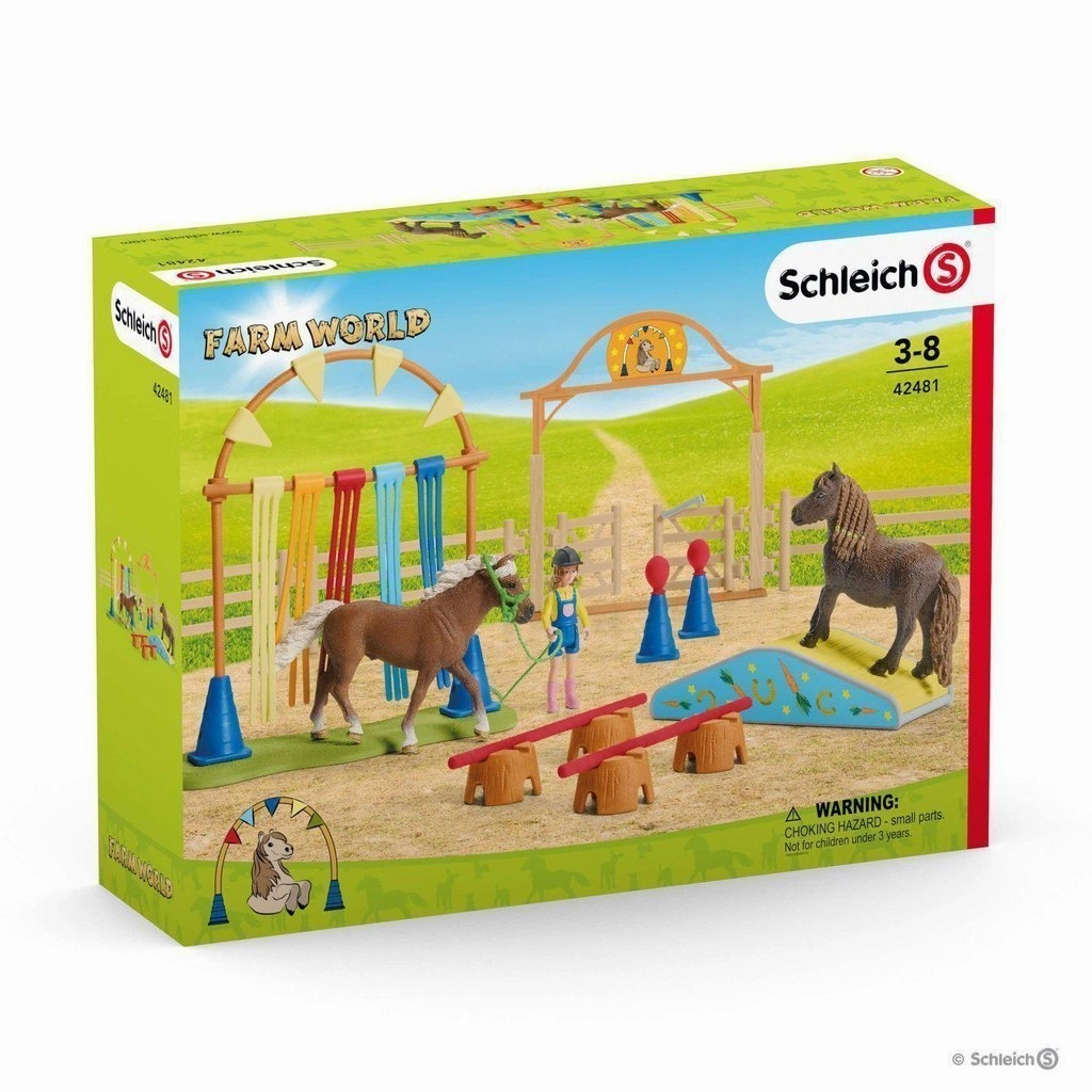 Schleich Toys Schleich Pony Agility Training