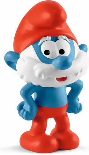 Schleich Toys Schleich The Smurfs Smurf Figure - Great Smurf, Blue, 20814