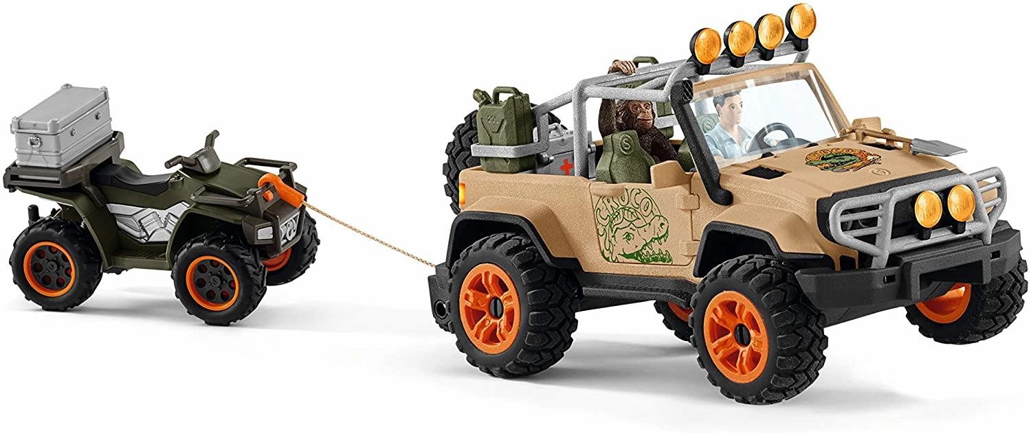Schleich Toys Schleich Wild Life 42410 4x4 Vehicle With Winch
