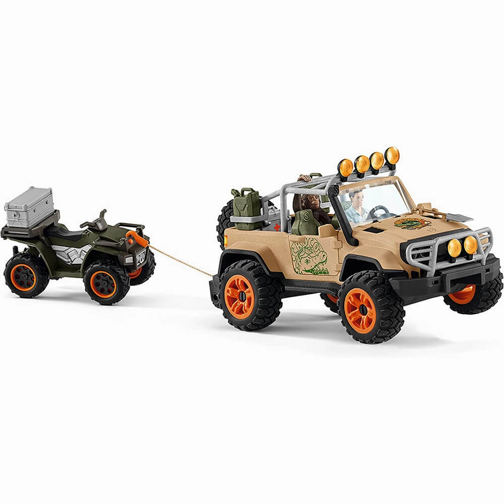 Schleich Toys Schleich Wild Life 4X4 Vehicle with Winch Playset