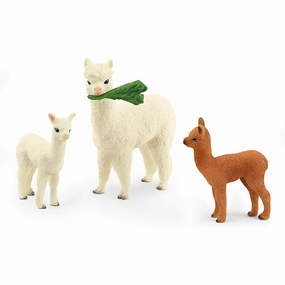 Schleich Toys Schleich Wild Life Alpaca Set Playset