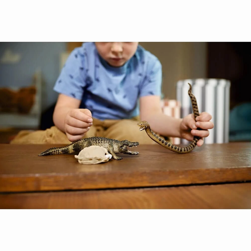 Schleich Toys Schleich Wild Life Danger in the Swamp
