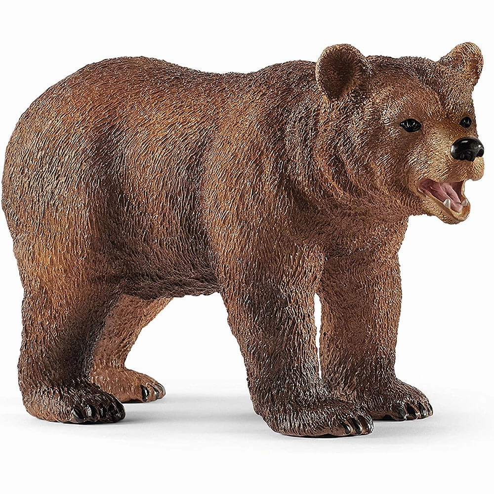 Schleich Toys Schleich Wild Life Grizzly Bear Mother with Cub Playset