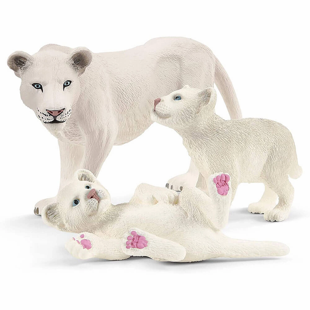 Schleich Toys Schleich Wild Life Lion Mother with Cubs Playset
