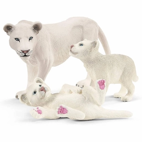 Schleich Toys Schleich Wild Life Lion Mother with Cubs Playset