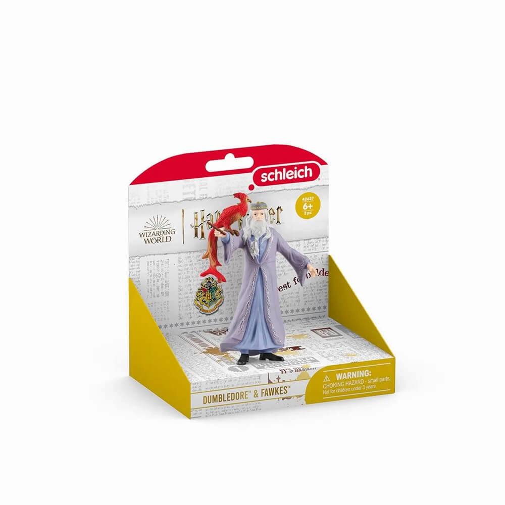 Schleich Toys Schleich Wizarding World of Harry Potter Albus Dumbledore & Fawkes