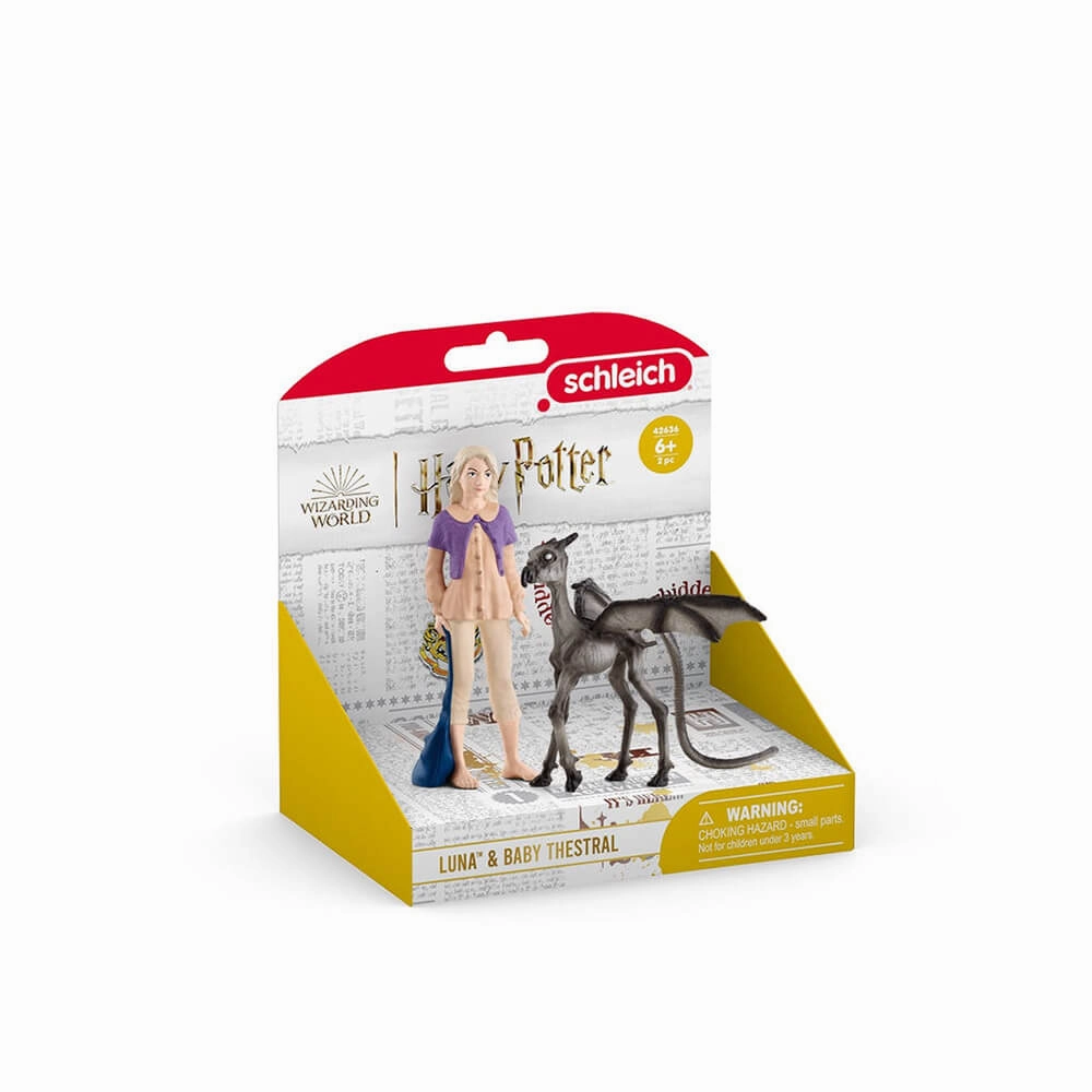 Schleich Toys Schleich Wizarding World of Harry Potter Luna Lovegood & Baby Thestral