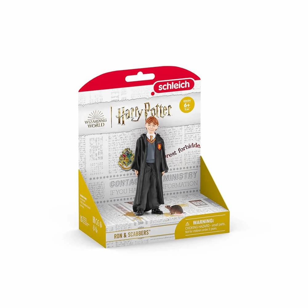 Schleich Toys Schleich Wizarding World of Harry Potter Ron Weasley & Scabbers
