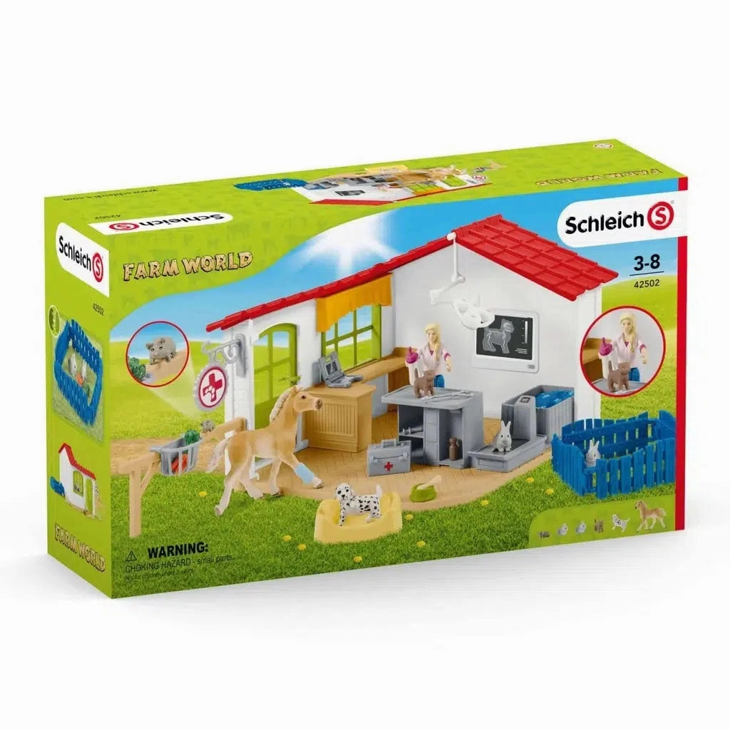 Schleich Toys Vet Practice with Pets