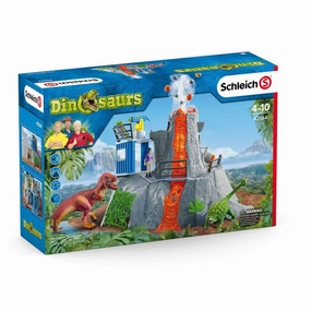 Schleich Toys Volcano Expedition Base Camp