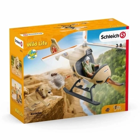 Schleich Toys Wild Life Animal rescue helicopter