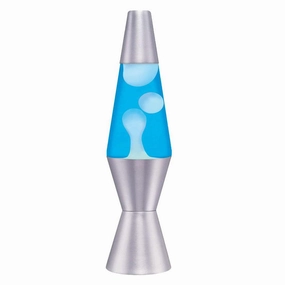 Schylling Toys 14.5in Lava Lamp White/Blue