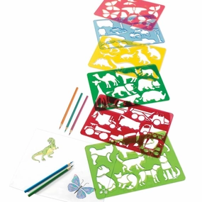 Schylling Toys Art Box Stencils Assorted