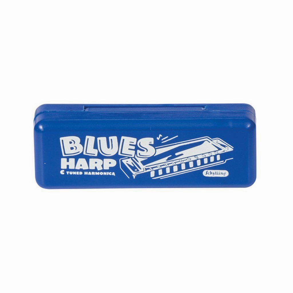 Schylling Toys Blues Harmonica In Plastic Case
