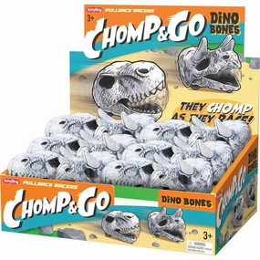 Schylling Toys Chomp & Go Dino Skulls
