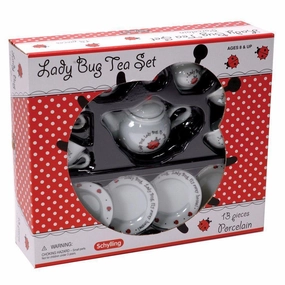 Schylling Toys Lady Bug Tea Set