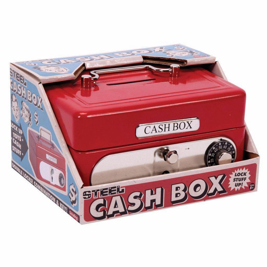 Schylling Toys Locking Cash Box