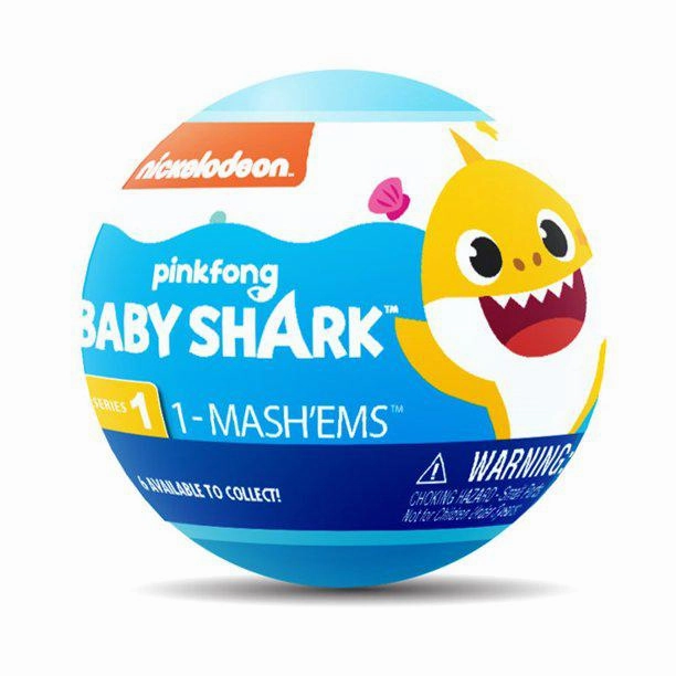 Schylling Toys Mash'ems Baby Shark
