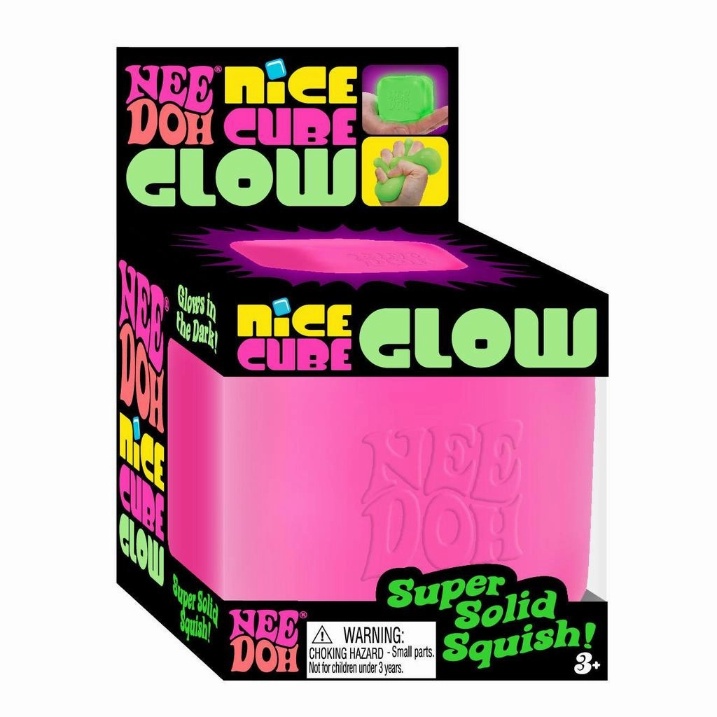 Schylling Toys Needoh Nice Cube Glow