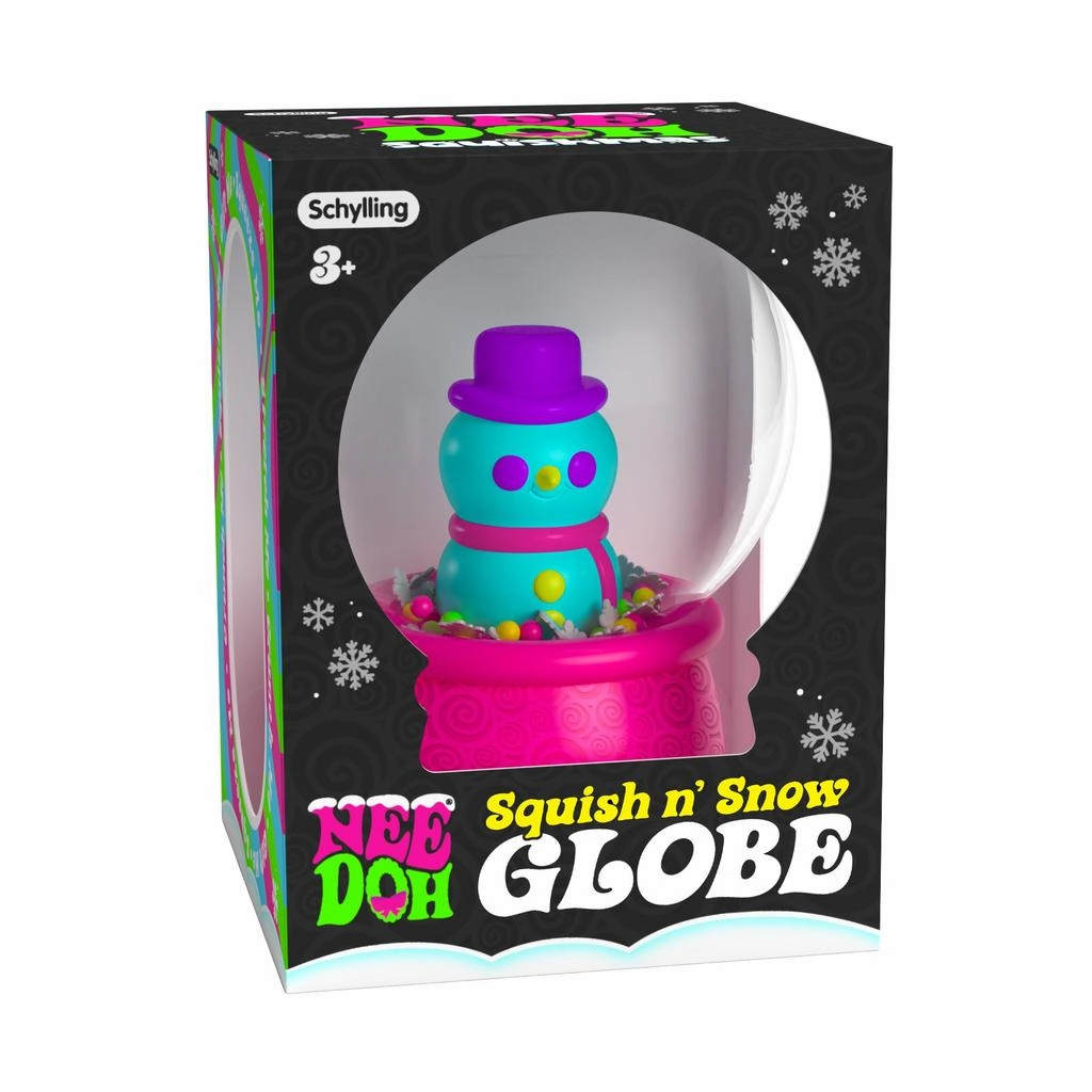 Schylling Toys Needoh Squish N'Snow Globe