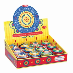Schylling Toys Tin Music Boxes