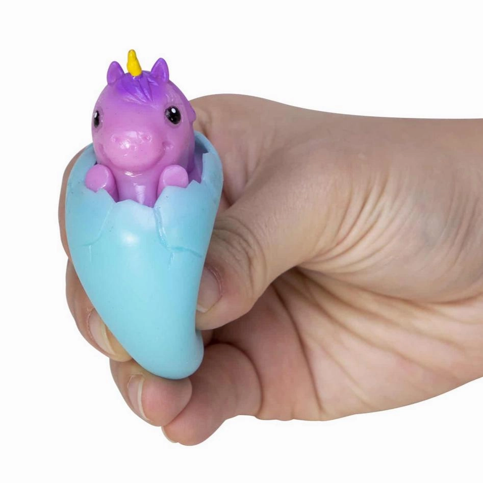 Schylling Toys Unicorn - Squeezy Peek Hatchers