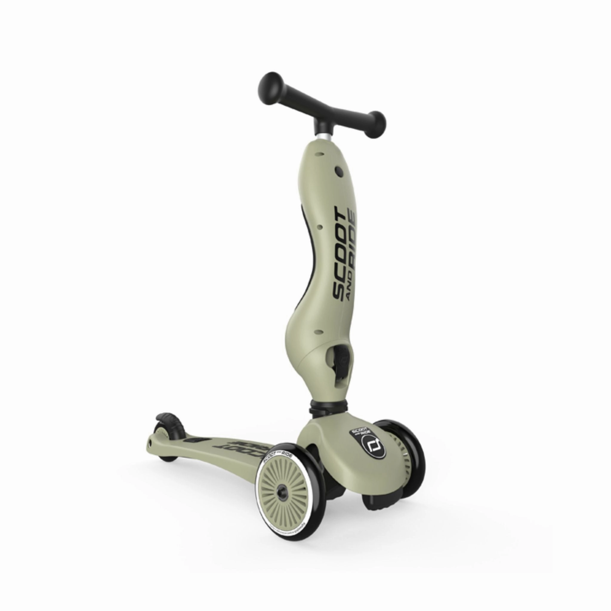 Scoot & Ride Highwaykick 1 Scooter - Olive