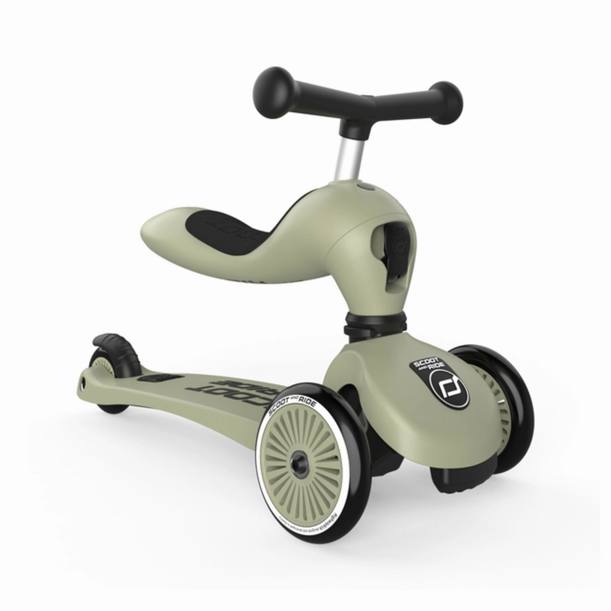 Scoot & Ride Highwaykick 1 Scooter - Olive